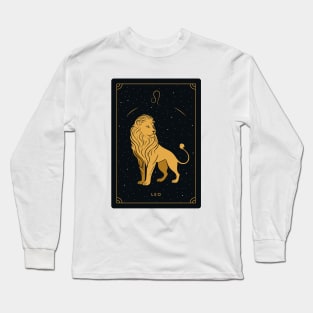 Leo Tarot card Long Sleeve T-Shirt